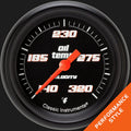 CLASSIC INSTRUMENTS black auto part