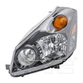 LH HEADLAMP ASSY COMPOSITE BLACK BEZEL NISSAN QUEST 20042009