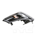 LH HEADLAMP ASSY COMPOSITE BLACK BEZEL NISSAN QUEST 20042009