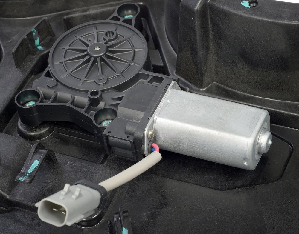 POWER WINDOW REGULATOR AND MOTOR AS