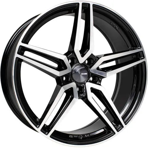 Enkei black auto part