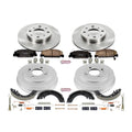 Power Stop 96-00 Honda Civic Coupe Front & Rear Autospecialty Brake Kit