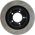 Stoptech auto part close-up