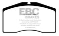 EBC 93-95 Porsche 911 (964) 3.6 Turbo Orangestuff Front Brake Pads