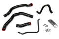 HPS Performance Black Reinforced Silicone Radiator Hose Kit Coolant for Mini 02-08 Cooper S Supercharged
