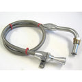 36IN DIPSTICK TRANS C4 PAN FIREWALL MOUNT BLACK SS HOUSING