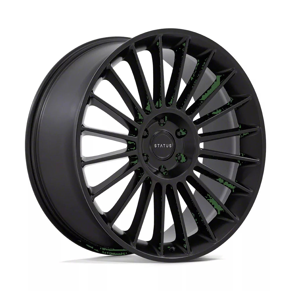 ST003 22X9.5 6X135 M-BLK 25MM