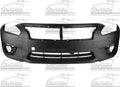 CAPA FRT BUMPER COVER SEDAN; PRIME NISSAN ALTIMA 1315