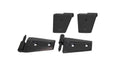 Kentrol 07-18 Jeep Wrangler JK Door Hinge Set 4 Pieces 2 Door - Textured Black