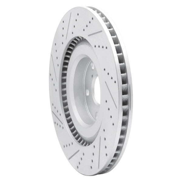 DFC 13-20 Lexus Rc200T Right Front Drilled & Slotted Geoperformance Rotor