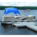 ANCHORSHADE PONTOON EASYUP SHADE TOP PACIFIC BLUE