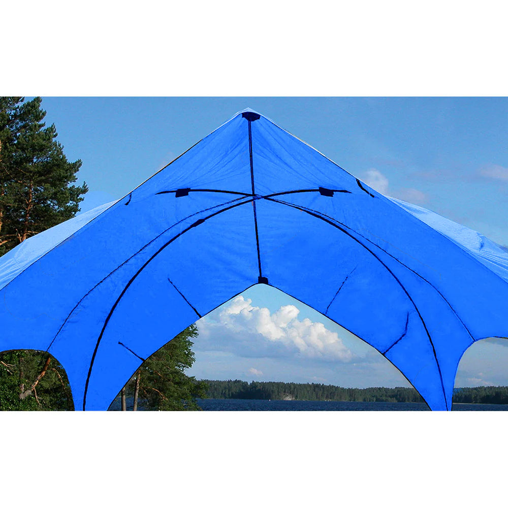 ANCHORSHADE PONTOON EASYUP SHADE TOP PACIFIC BLUE