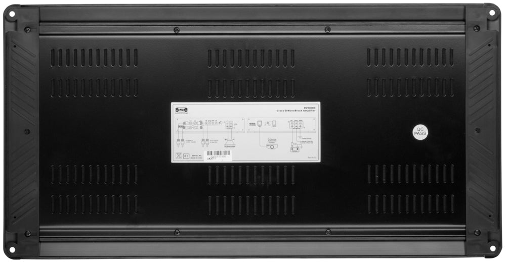 5000 W MAX POWER CLASS D MONOBLOCK 1 OHM AMPLIFIER