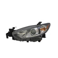 LH HEADLAMP LENS/HOUSING SEDAN; HALOGEN MAZDA 6 20142020