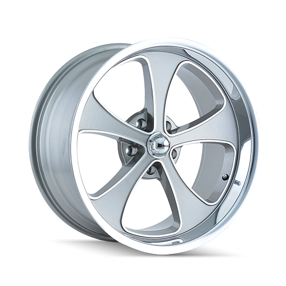 645 (645) GREY/MACHINED FACE/POLISH