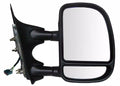 0005 FORD EXCURSION RH HEATED POWER FOLDAWAY OE MIRROR TXTRED BLK EXTENDABLE TOWING DUAL GLASS