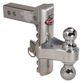 8IN PIN & CLIP ALUMINUM DROP HITCHDUAL BALL INCLUDED