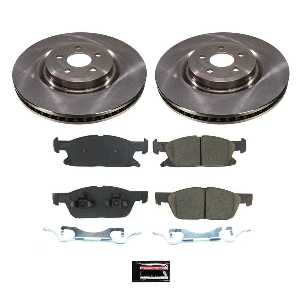 Power Stop 19-20 Ford Edge Front Autospecialty Brake Kit