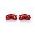 Power Stop 06-12 Mitsubishi Eclipse Rear Red Calipers w/Brackets - Pair