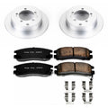 Power Stop 95-00 Chrysler Sebring Front & Rear Z17 Evolution Geomet Coated Brake Kit