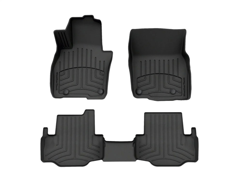 WeatherTech 2024 Mazda CX-90 (Incl. PHEV) Front & Rear Row FloorLiner HP - Black