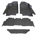 WeatherTech Black Front Rear FloorLiner HP Fits -20-26 Odyssey 441218-1-2IM