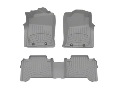 WeatherTech Grey Front Rear FloorLiner HP Fits -20-15 Tacoma 466551-460213IM