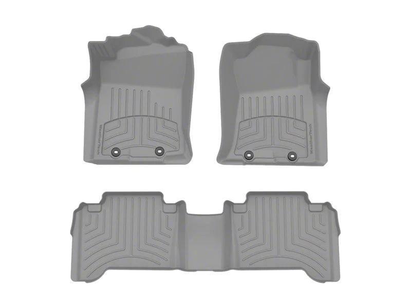 WeatherTech Grey Front Rear FloorLiner HP Fits -20-15 Tacoma 466551-460213IM
