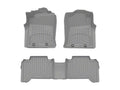 WeatherTech Grey Front Rear FloorLiner HP Fits -20-15 Tacoma 466551-460213IM