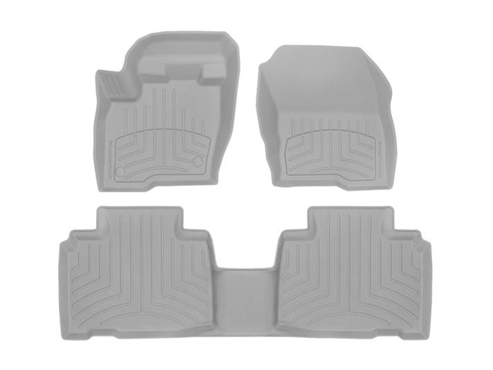 WeatherTech Grey Front Rear FloorLiner HP Fits -20-24 Ford 46815-1-2IM