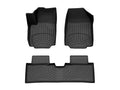 WeatherTech Black Front Rear FloorLiner HP Fits -25-26 Chevrolet GMC 441885-1-2IM