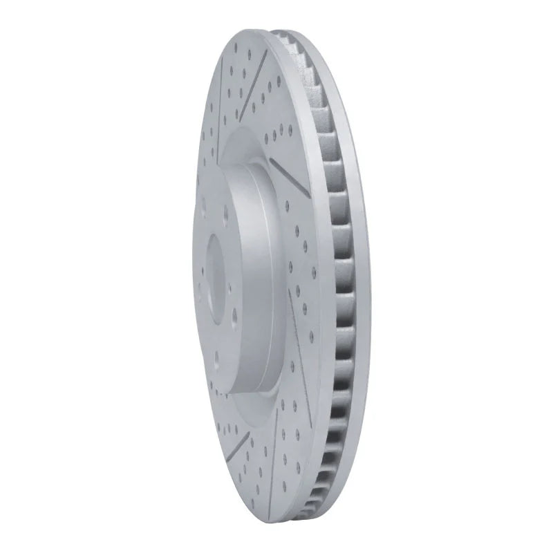 R1 09-11 Lexus Is350 Left Front Drilled & Slotted Geoperformance Rotor
