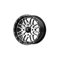 M38 16X7 4X137.00 GLOSS BLACK MACHI