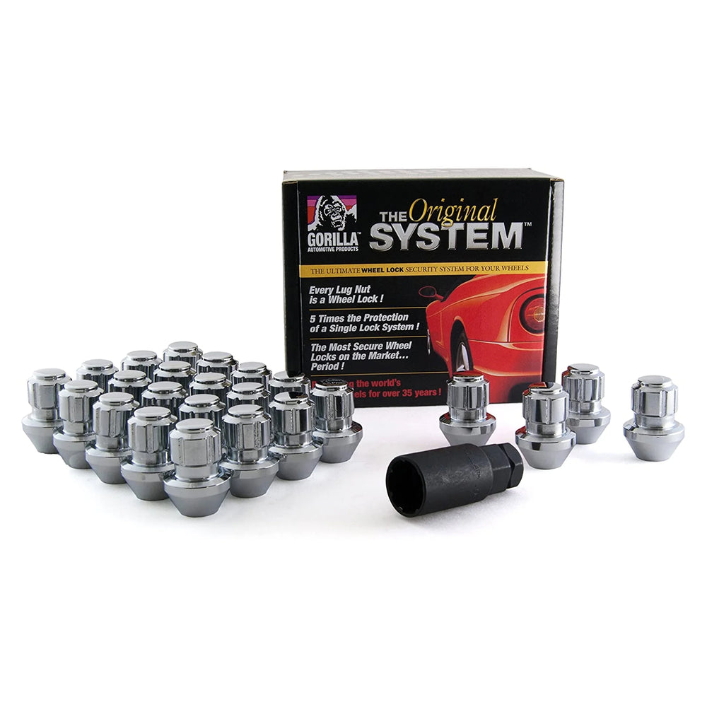 Gorilla SYSTEM LOCK 6LUG 14-1.50 FACT STYLE CHR