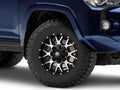 Mayhem 8015 Warrior 17x9 / 6x135 BP / -12mm Offset / 106mm Hub Black/Machined Face Wheel