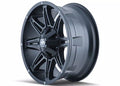 MAYHEM RAMPAGE 8090 MATTE BLACK 17X9 8-165.1 -12MM 130.8MM