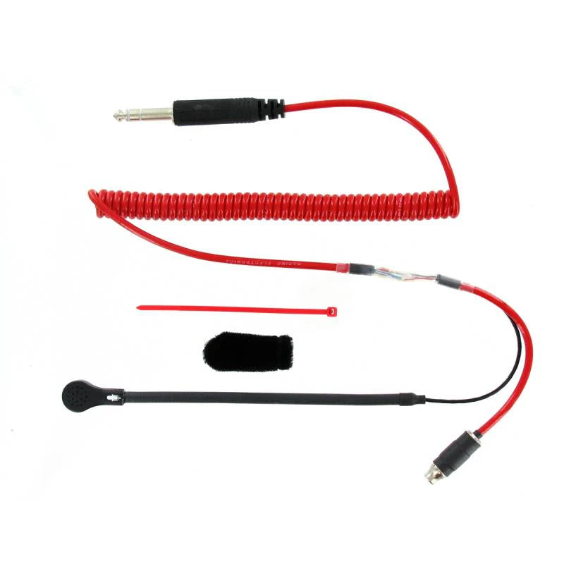 Helmet Kit w/ Compact Flex Boom 3 Conn. Cord