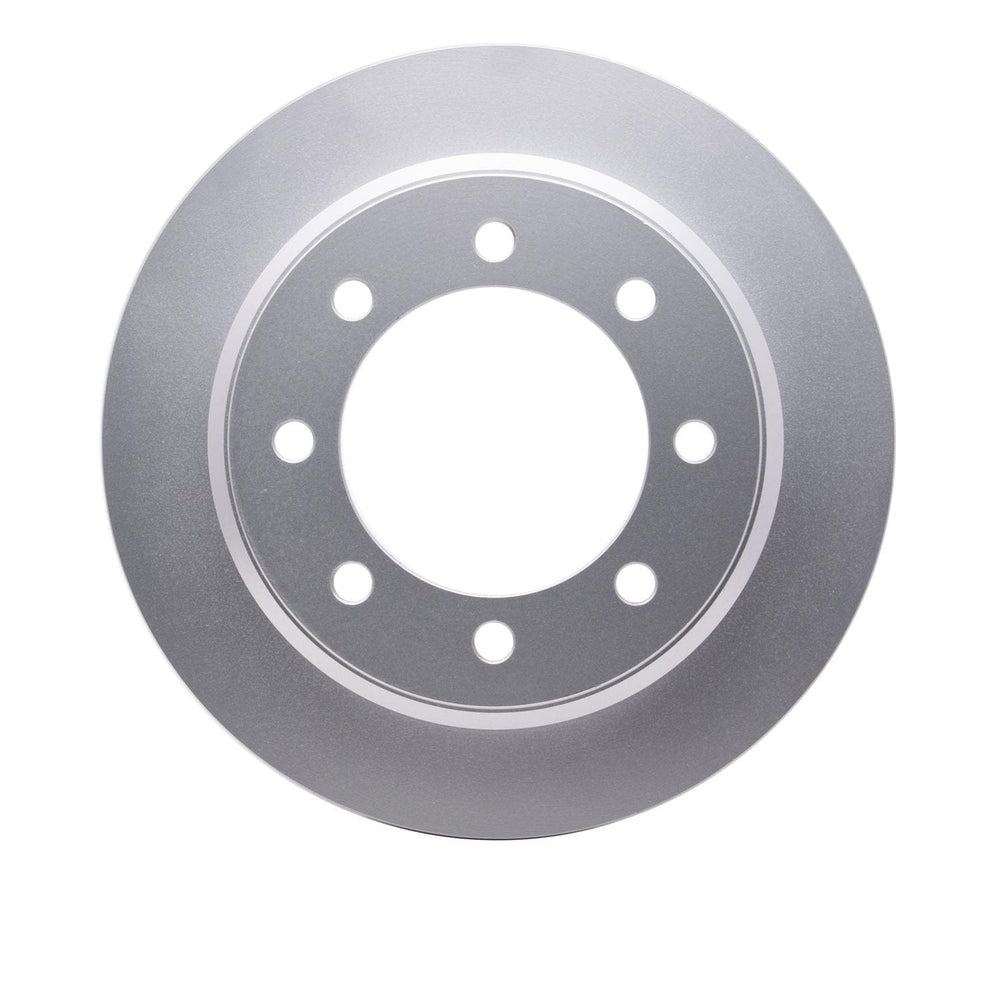 R1 08-25 Ford E-150 Rear Left Drilled & Slotted Silver Brake Rotor