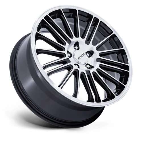 PE001 18X8 5X115 G-BLK MACH 40MM