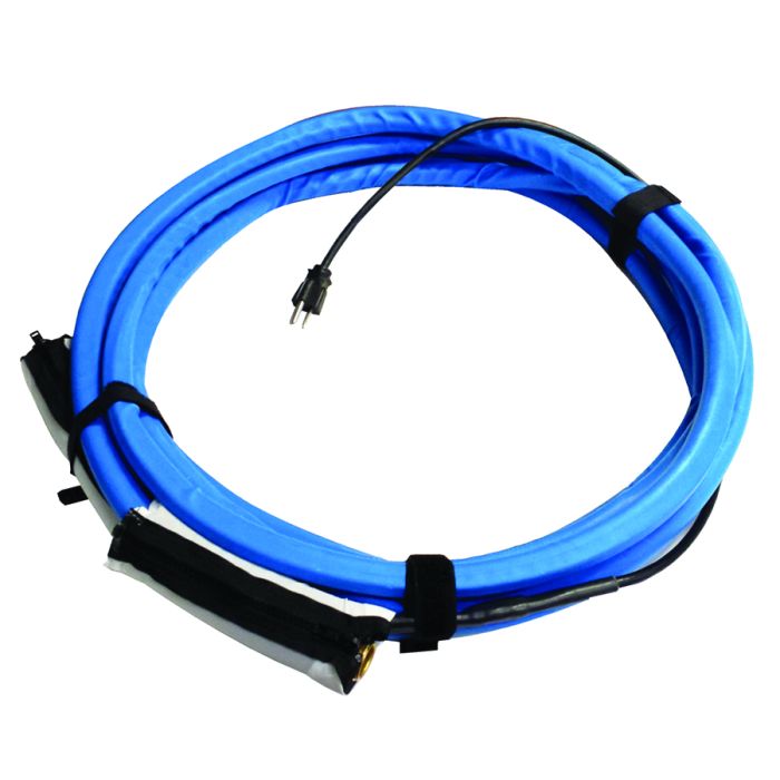HEATED WATER HOSE 1/2IN X 25FT BLUE