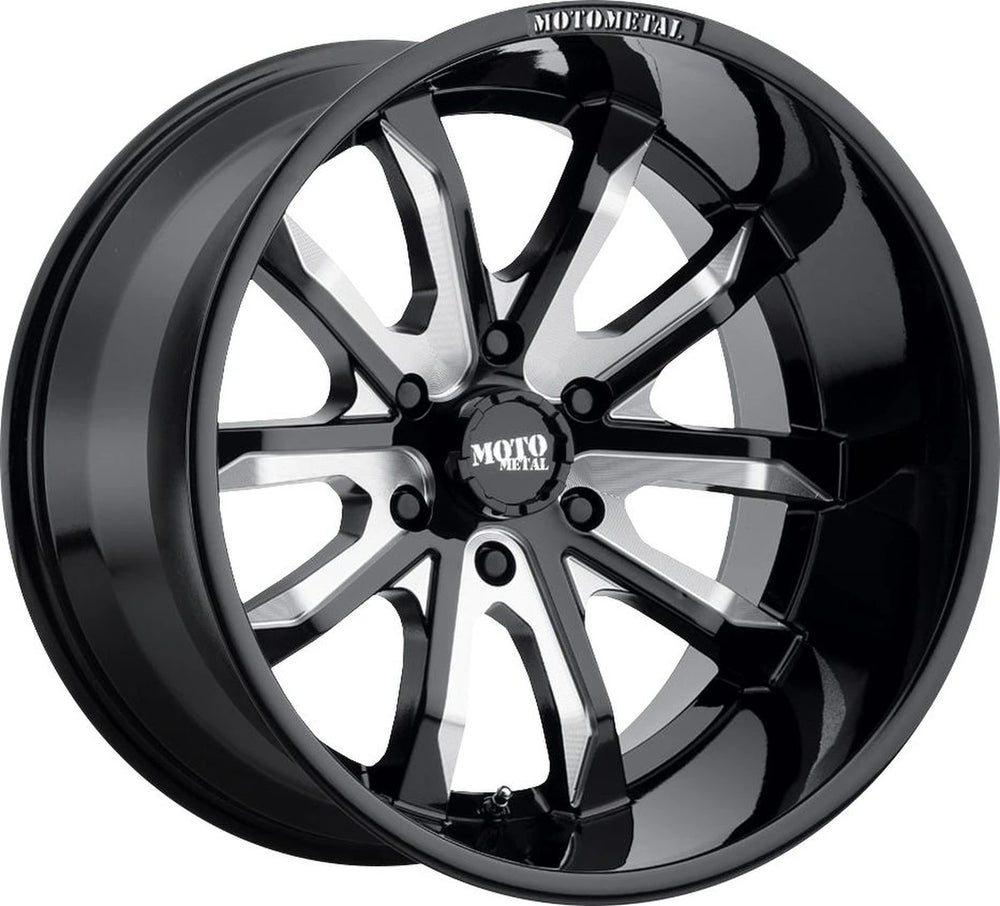 MO983 22X10 5X5.0 G-BLK MILL -18MM