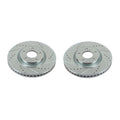Power Stop 12-17 Hyundai Azera Front Evolution Drilled & Slotted Rotors - Pair