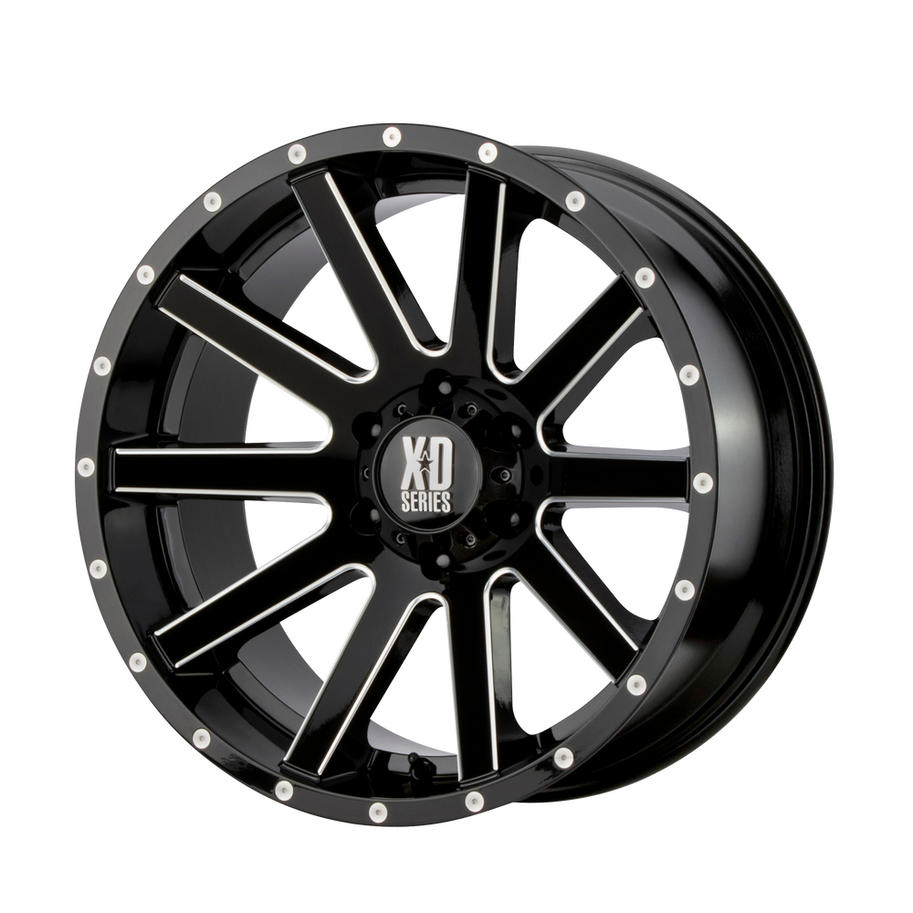 HEIST 20X9 5X150.00 GLOSS BLACK MIL