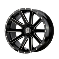 HEIST 20X9 5X150.00 GLOSS BLACK MIL