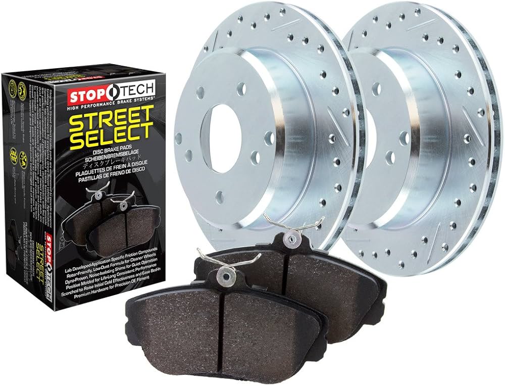 Sport Axle Pack; Drill/Slot - FRT
