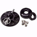 1965-1970 Mustang Round Hood Pin Kit - Black