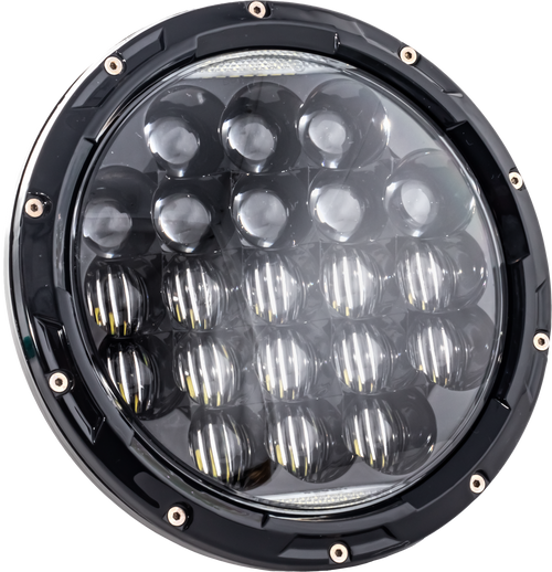 Letric Lighting 7in Led W/Full Halo Blk