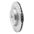 R1 17-26 BMW Ix3 (Mexico) Front Right Drilled & Slotted Geoperformance Rotor