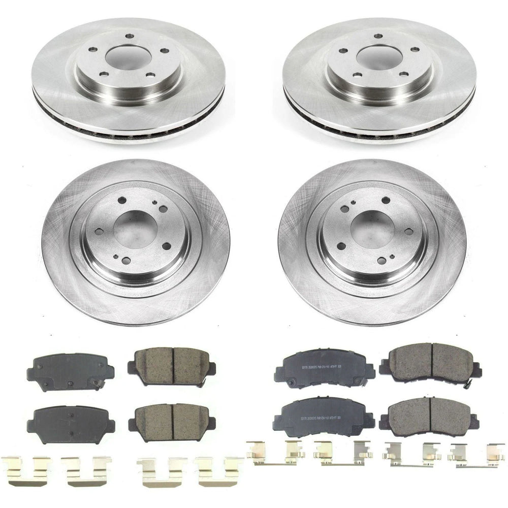 Power Stop 2018 Mitsubishi Eclipse Cross Front & Rear Autospecialty Brake Kit