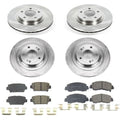 Power Stop 2018 Mitsubishi Eclipse Cross Front & Rear Autospecialty Brake Kit